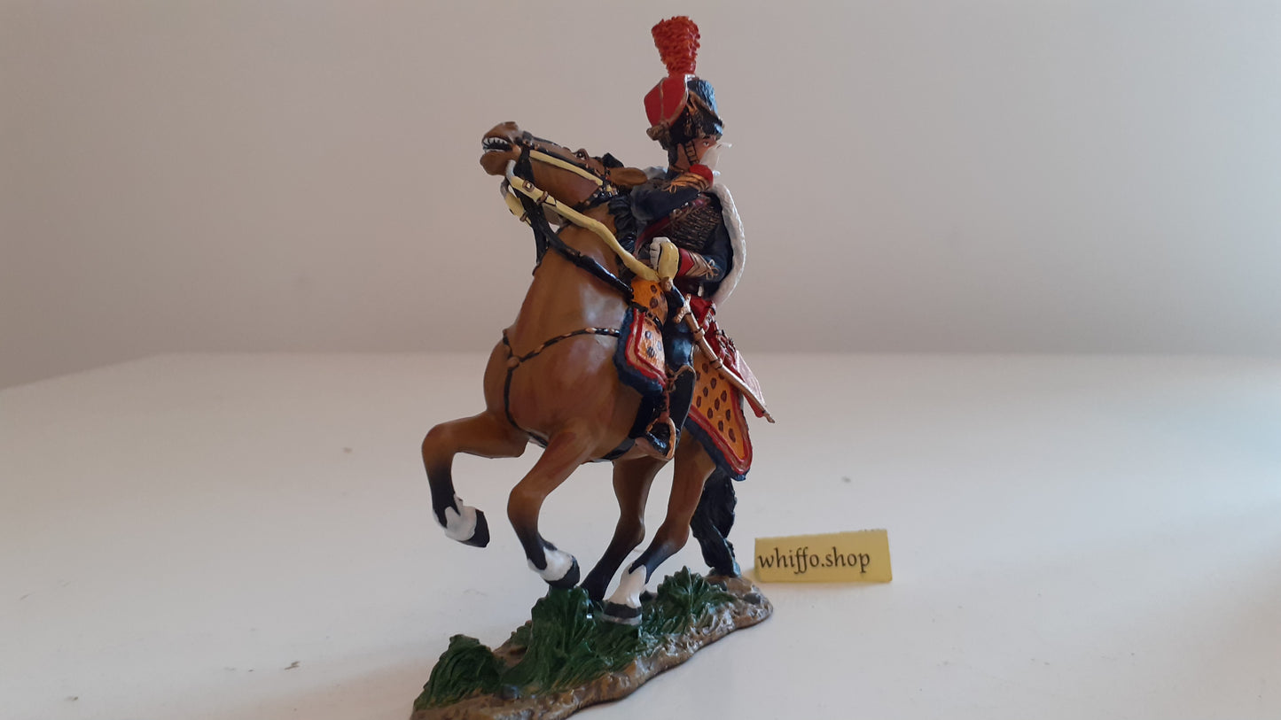 King and country Horse officer artillery Napoleonic mounted boxd 1:30  na66 S454