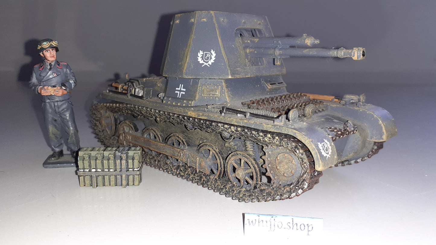 King and country ww2 German panzer 1  panzerjager 1 2011 boxd 1:32 Lah149 Wdb for sale