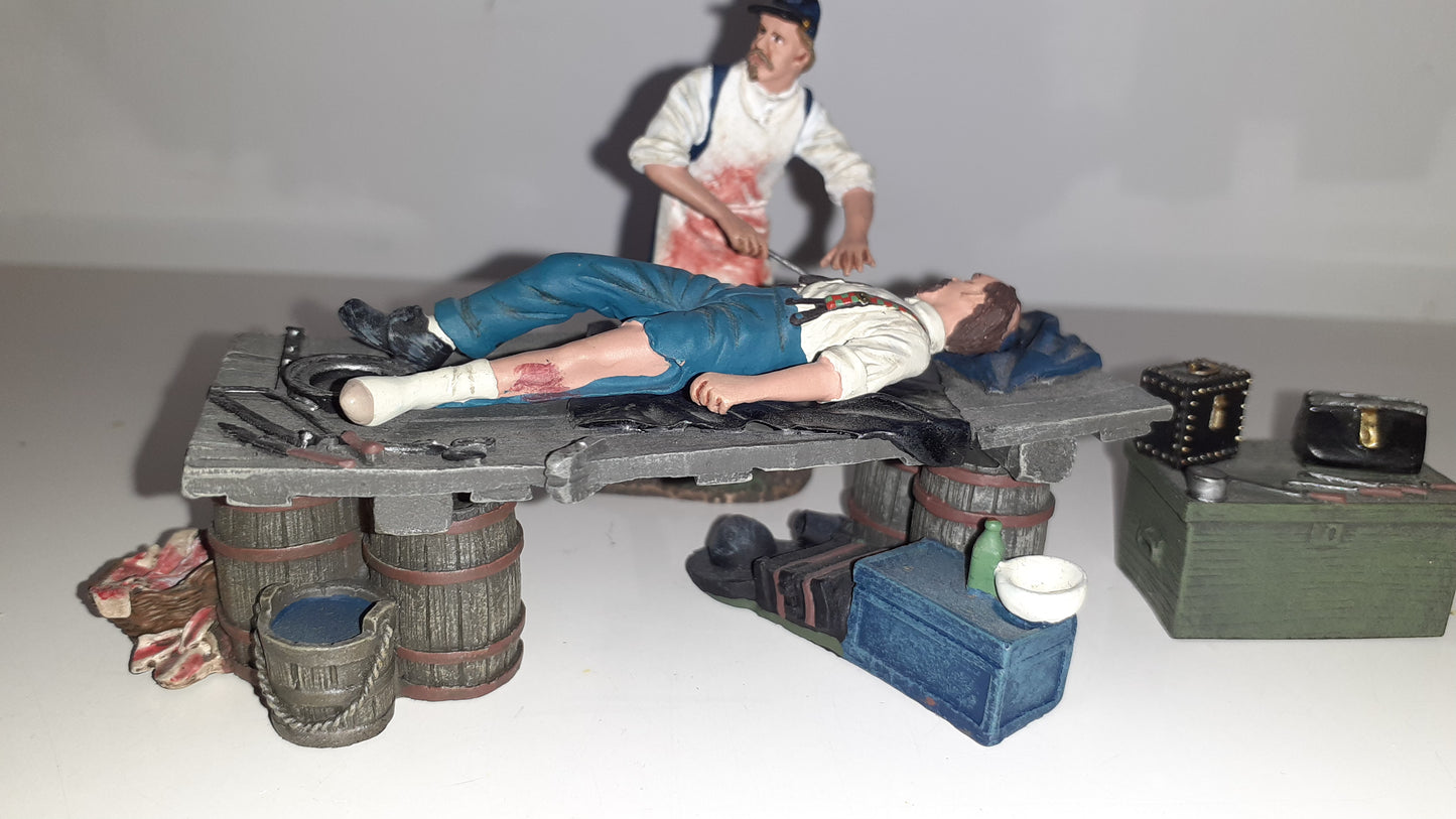 Britains 31075 Acw Union Surgery Surgeon Casualties Only 800 Made 2010 boxed S8