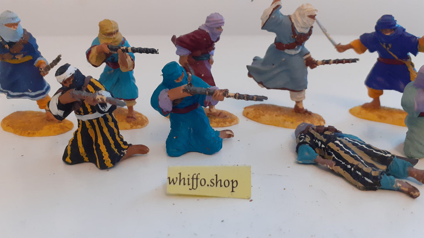 conte plastic Arabs Ffl Muslim Warriors  15 Figures 1:32 S820rb set 2