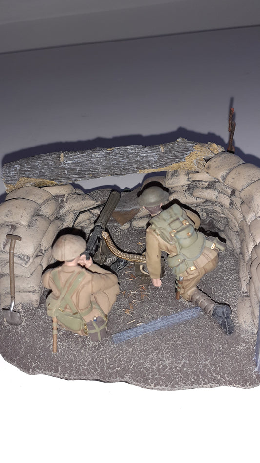 BRITAINS 23015 Ww1 1916 Vickers Machine Gun Only 750 Made Boxed 2010 1:32 S586