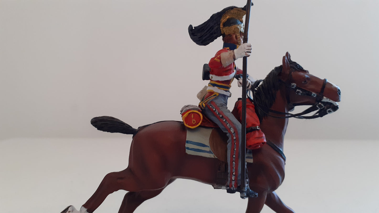 Britains Waterloo 36066 1st royal dragoons cavalry Napoleonic Guidon Bearer 2011 S8b45