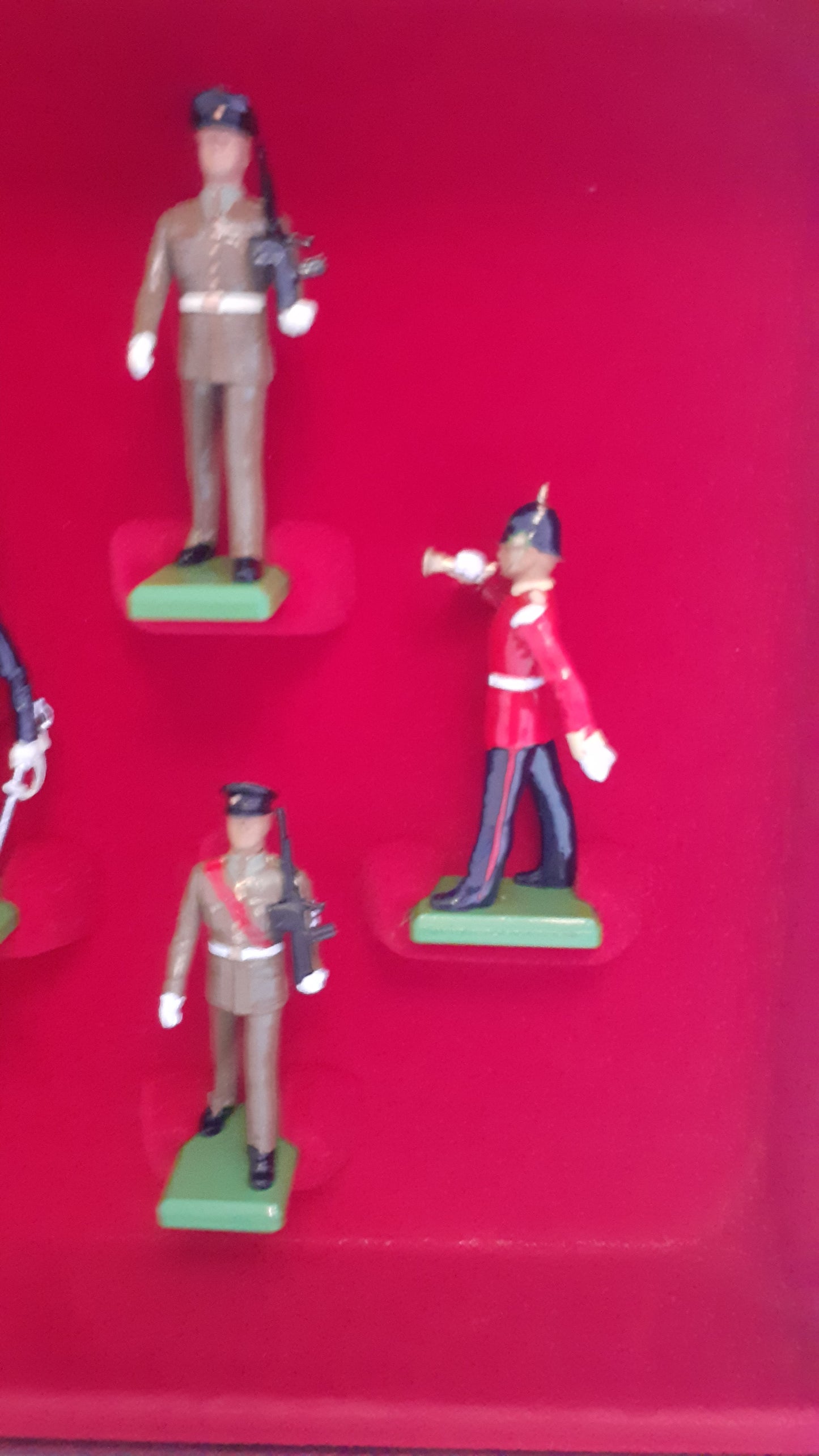 Britains 5189 22nd Cheshire regiment only limited edition made 1989 1:32 s127