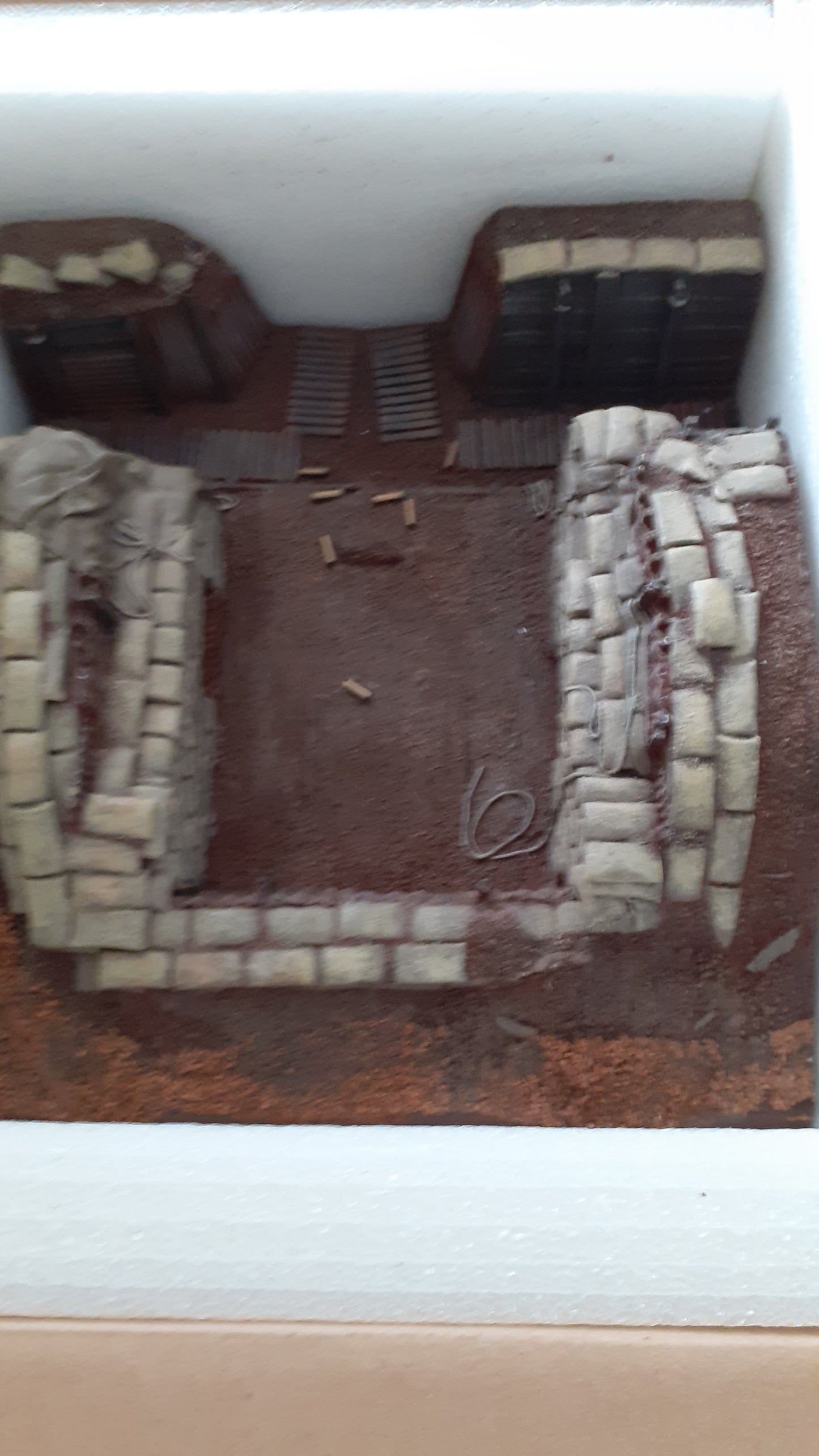 Britains 51009 ww1 ww2 gun emplacement boxed s447