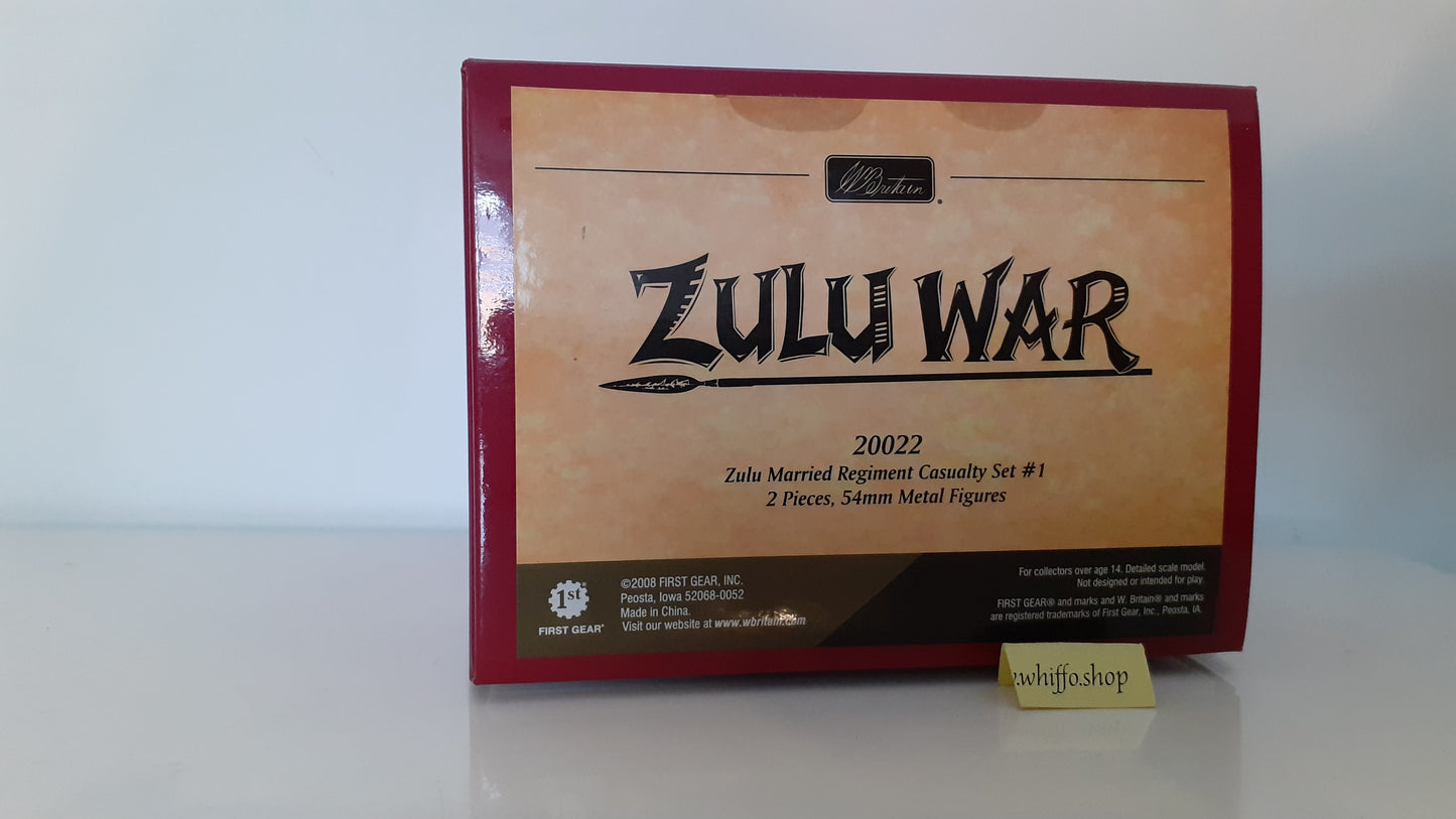 Britains 20022 Zulu War Married Regiment Casualties 2008 boxed S8