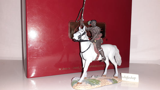 Britains 20048 Zulu War Induna Prince Dabulamanzi Mounted 2008 boxed S8