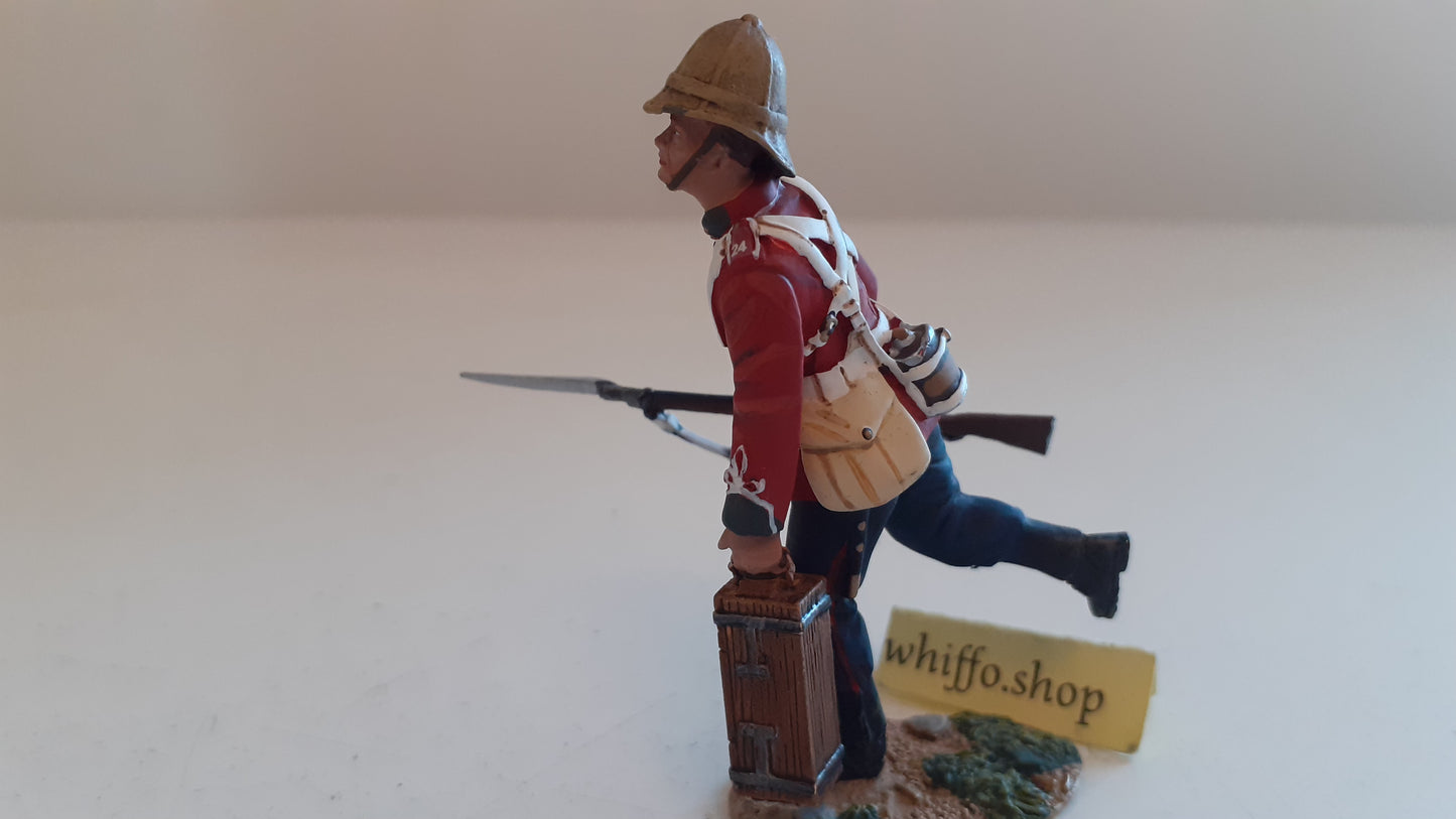 Britains 20064 24th foot Zulu War 2009 running ammo box boxed b525