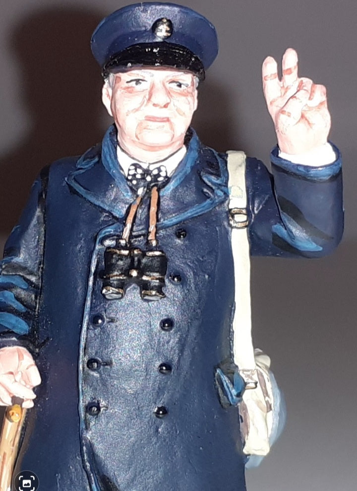 King and country Ww2 Winston Churchill 2003 boxed 1:30  D-day Dd55 Dd055 W16