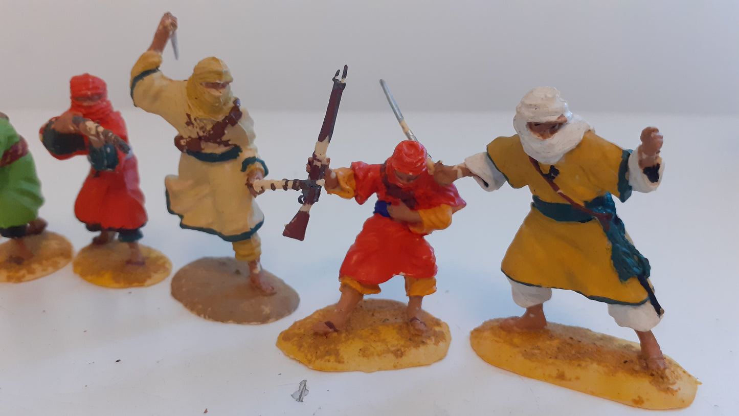 conte plastic Arabs Ffl Muslim Warriors  15 Figures 1:32 S820rb