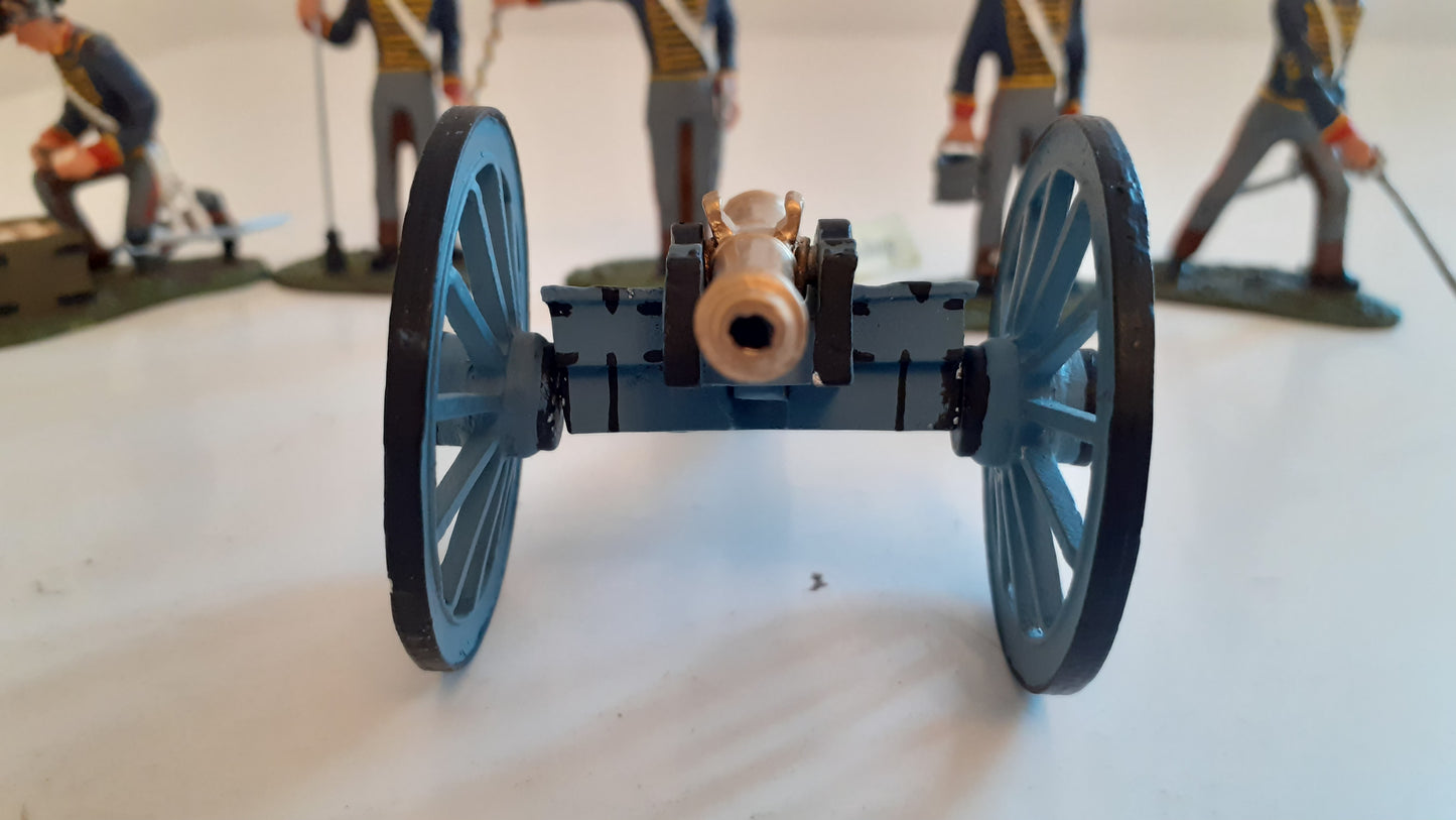 Britains 00290 Napoleonic Waterloo rha royal horse artillery cannon 2000 b346