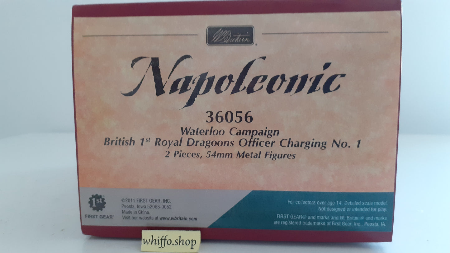 Britains 36056 1st Royal dragoons waterloo napoleonic only 500 made 2011 s127