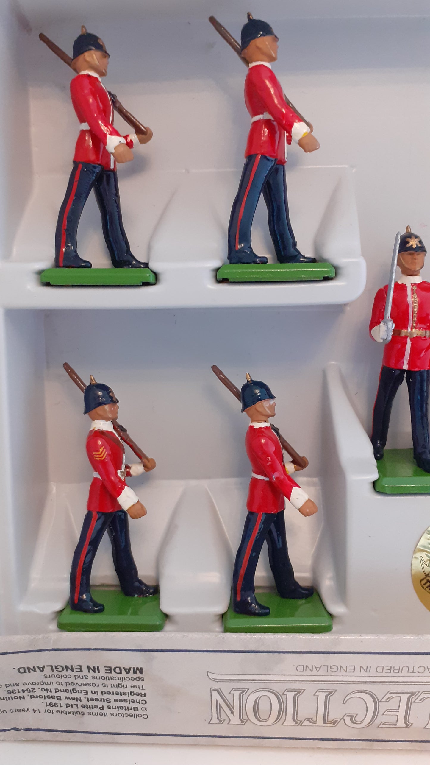 BRITAINS 5802 York And Lancaster Lancs Regiment Ceremonial 1991 1:32 S821