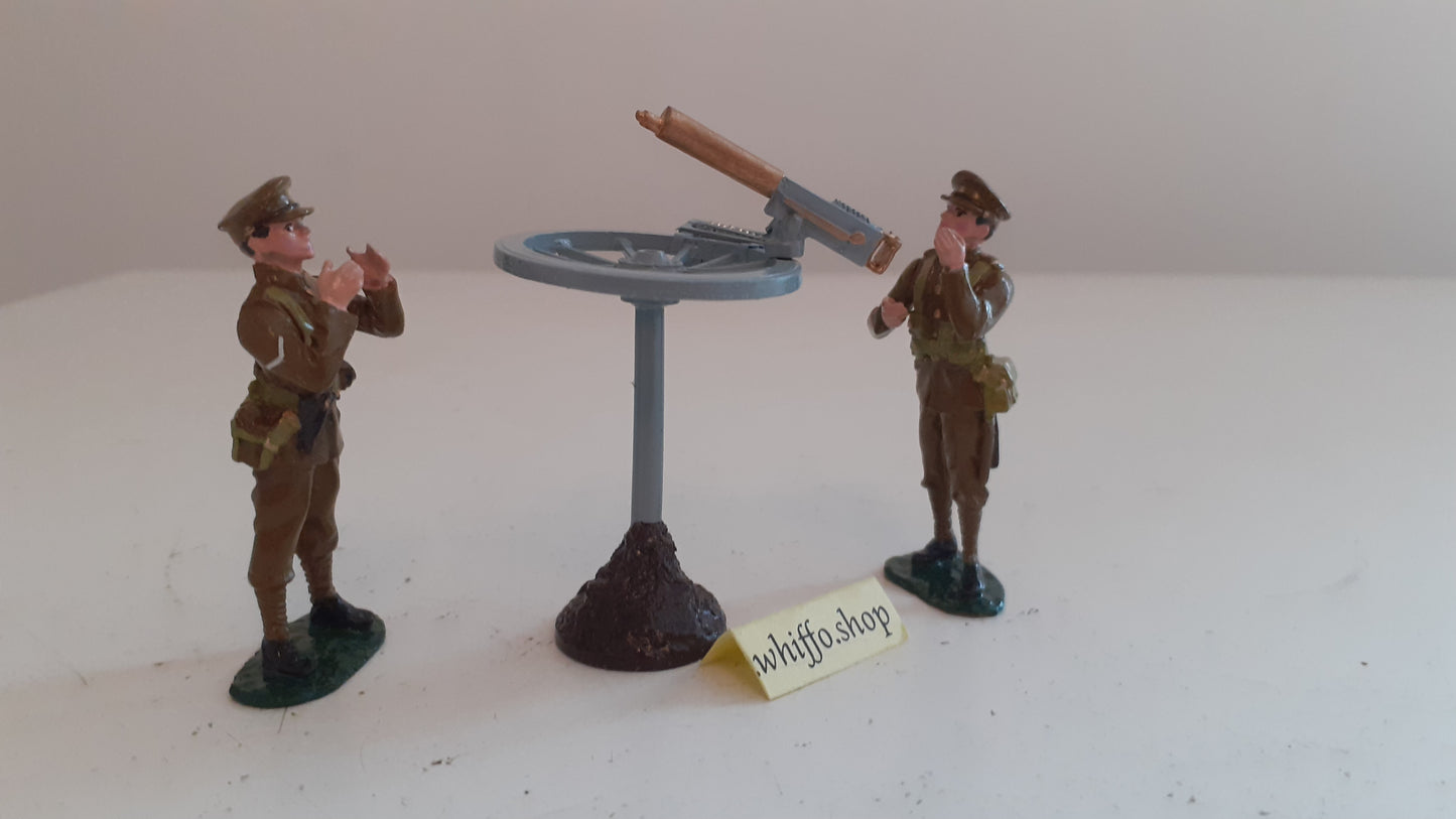 britains 8911 ww1 ww2 vickers maxim machine gun 2001 1:32 s124