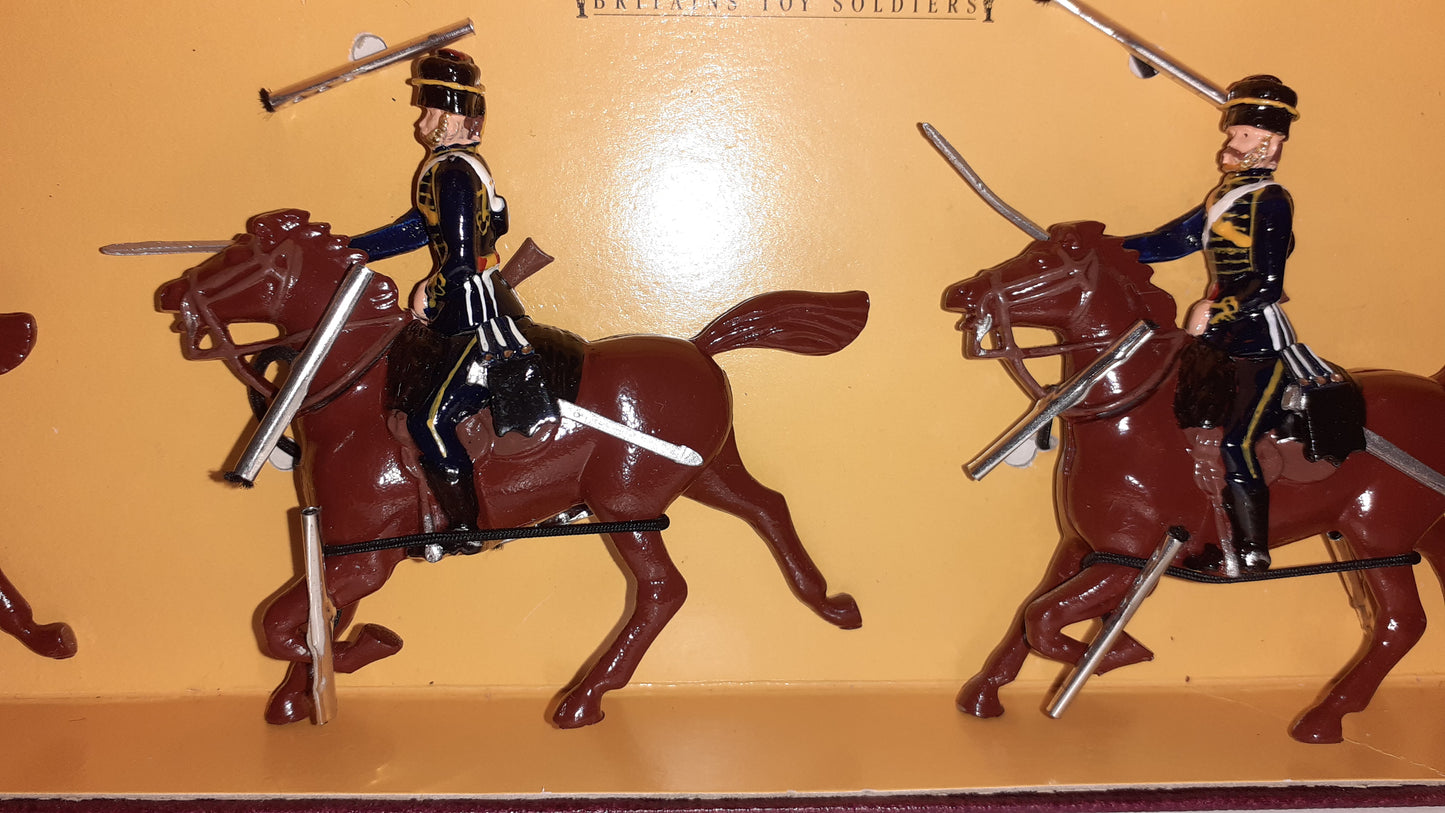 Britains 3109 8th Hussars Charge Light Brigade Add On Set metal boxed 1997 S7