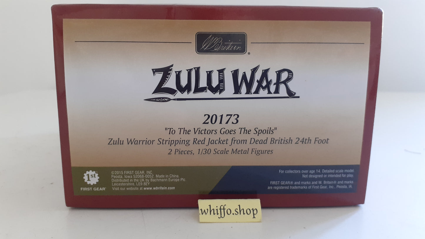 Britains 20173 2015 only 500 made zulu war victor spoils 24th ft 1:32 metal s150