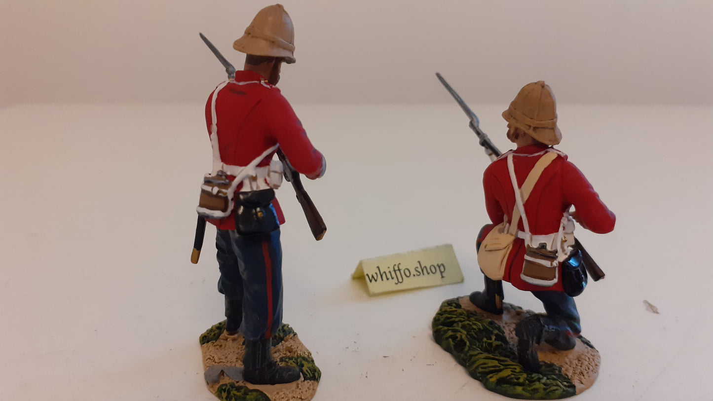 BRITAINS 20023 Zulu War 24th Foot firing line 2008 1:32 S8b72
