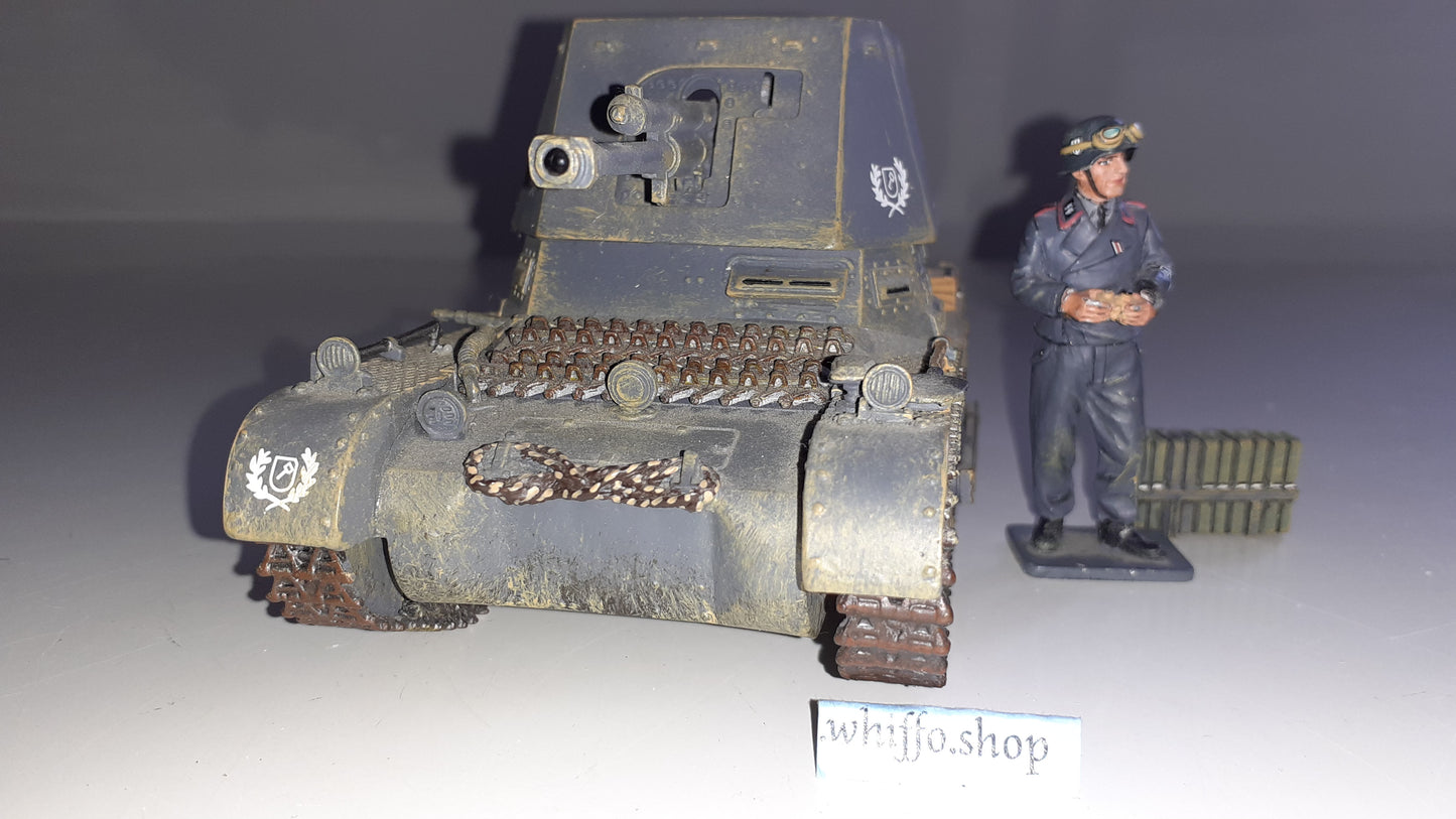 King and country ww2 German panzer 1  panzerjager 1 2011 boxd 1:32 Lah149 Wdb for sale