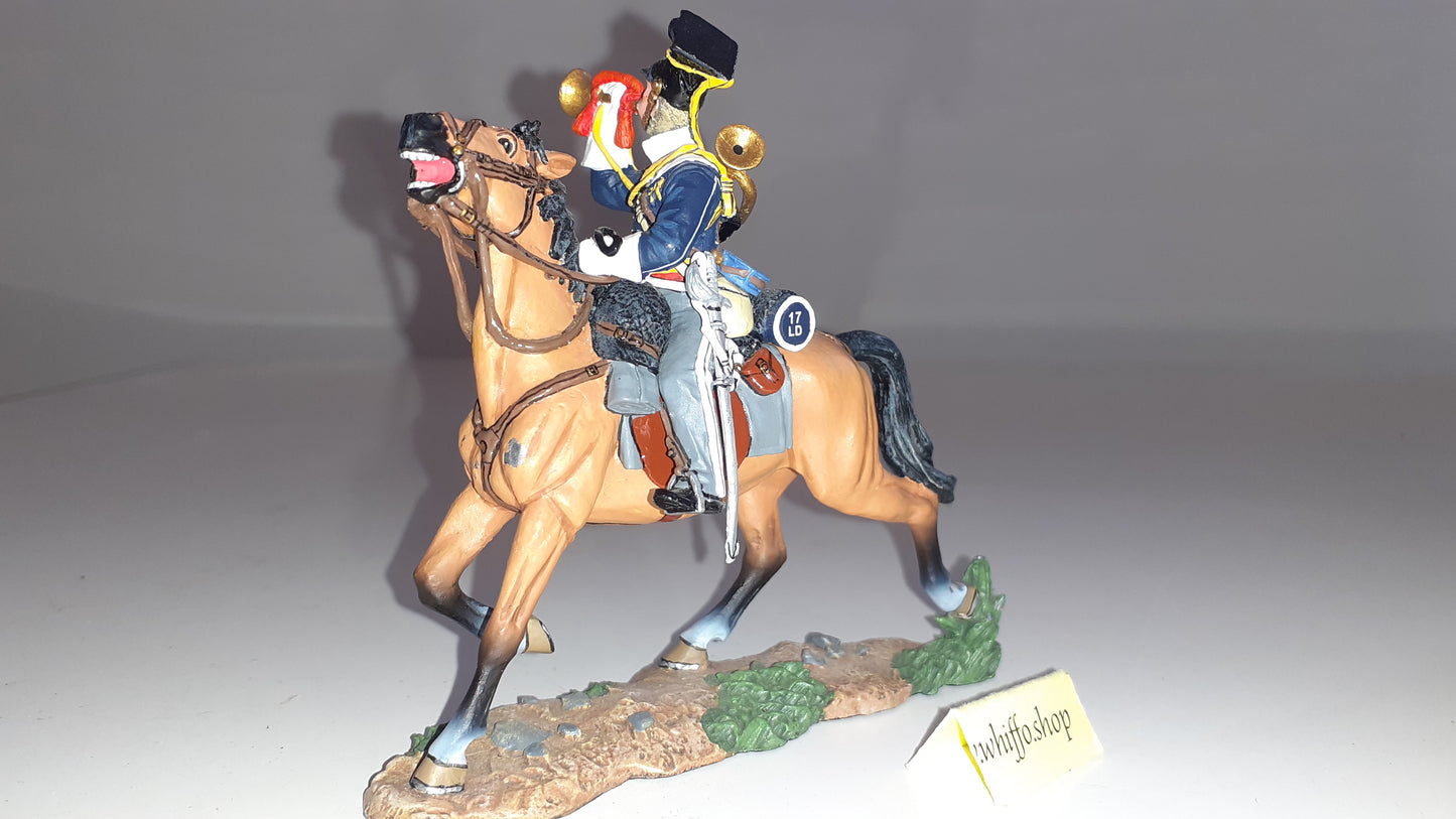 King and country Crw05 Crimean War 17th Lancer Bugler Light Brigade 2007 boxd S1