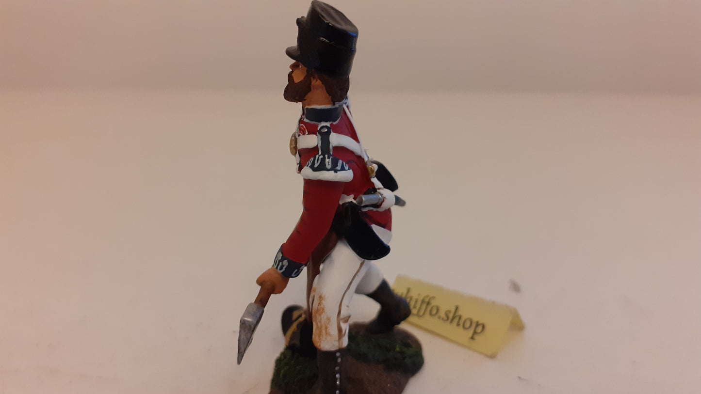 Britains 17610c Napoleonic Waterloo coldstream guards sapper club fig 2008 b1116
