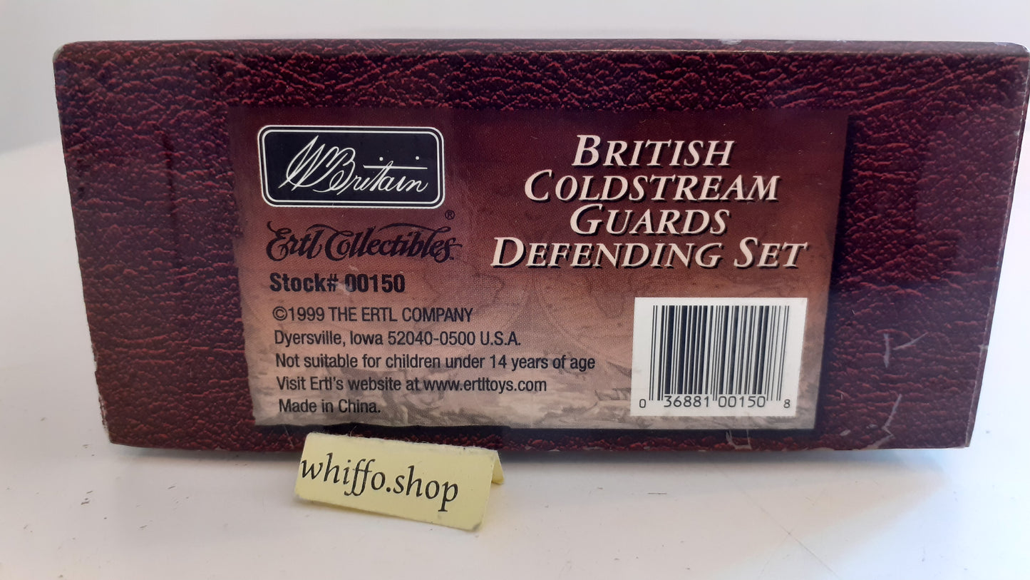 britains 00150  napoleonic hougoumont Waterloo coldstream guards 1999 box s738