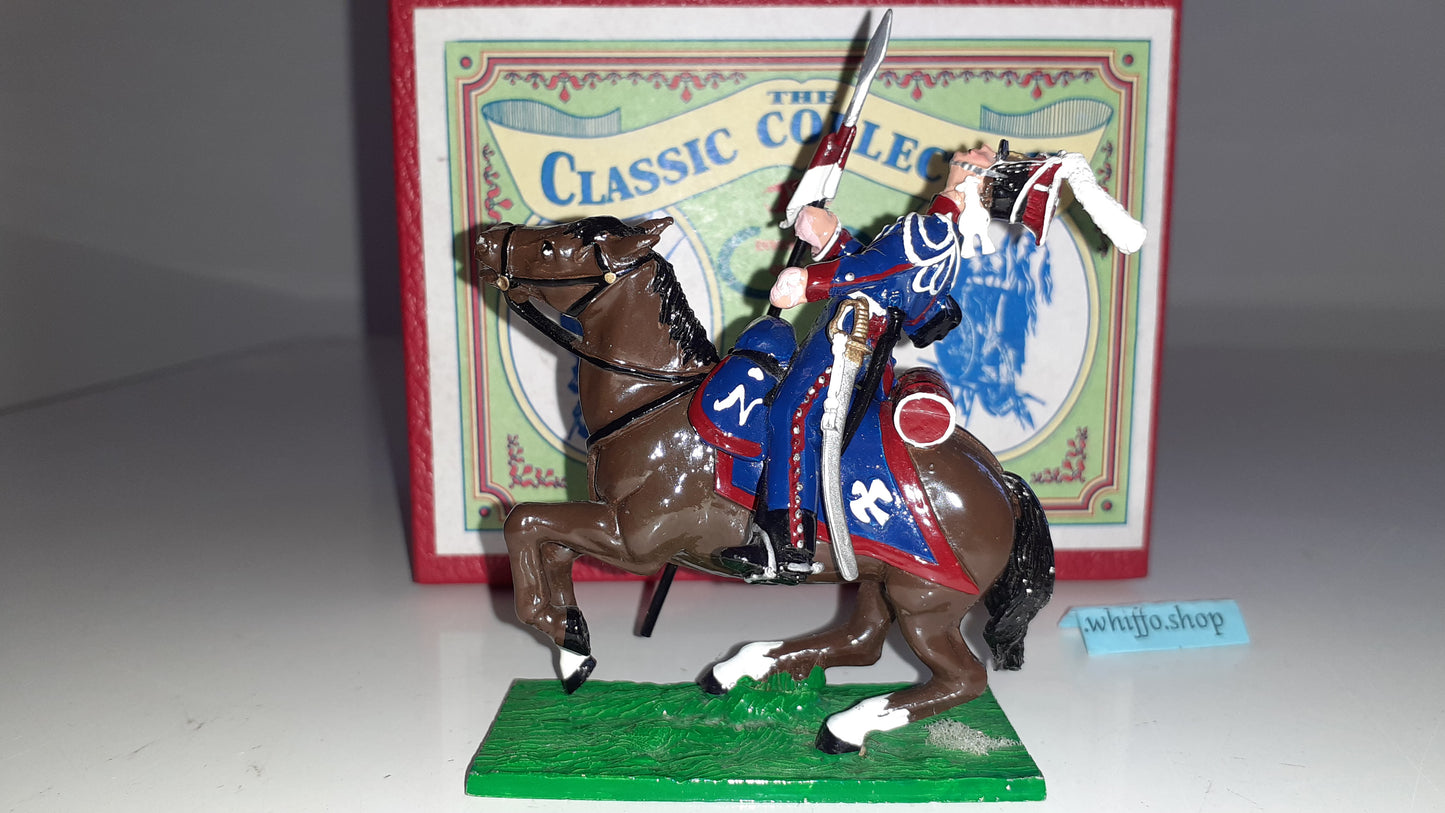 trophy miniatures 1991 Wa53f Polish Lancer Waterloo Napoleonic 1:32 Box S7