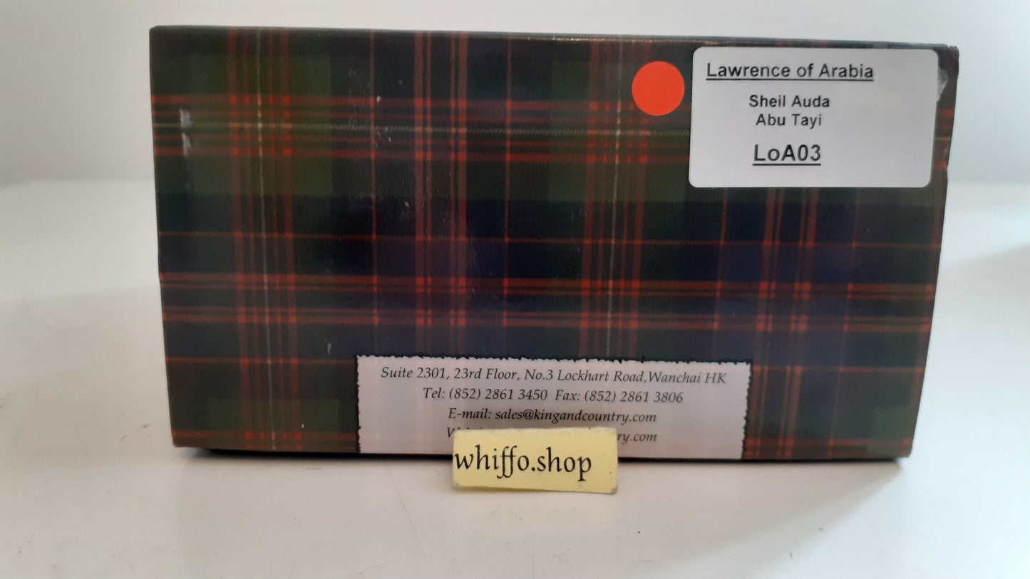 king and country loa03 Lawrence of arabia auda abu tayi 1:30 box 2013 wdb50