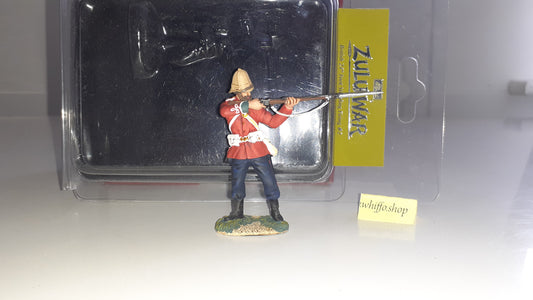 Britains 20071 Zulu wars 24th Foot Standing Firing 1:32  2010 boxed B12