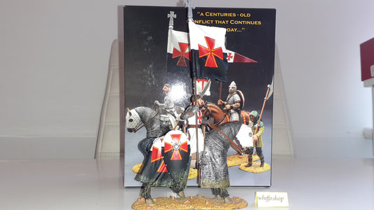 king and country mk08 crusader knight Flag 1:30 2008 metal boxed Wdb