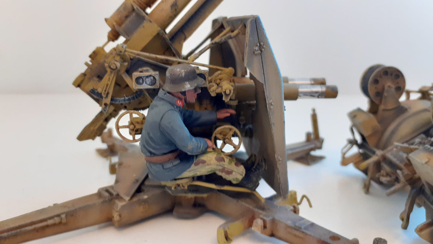 Figarti Ww2 German 88mm Crew Trailer. Only 100 Made 2009 boxd 1:30 king and country compatible  S475