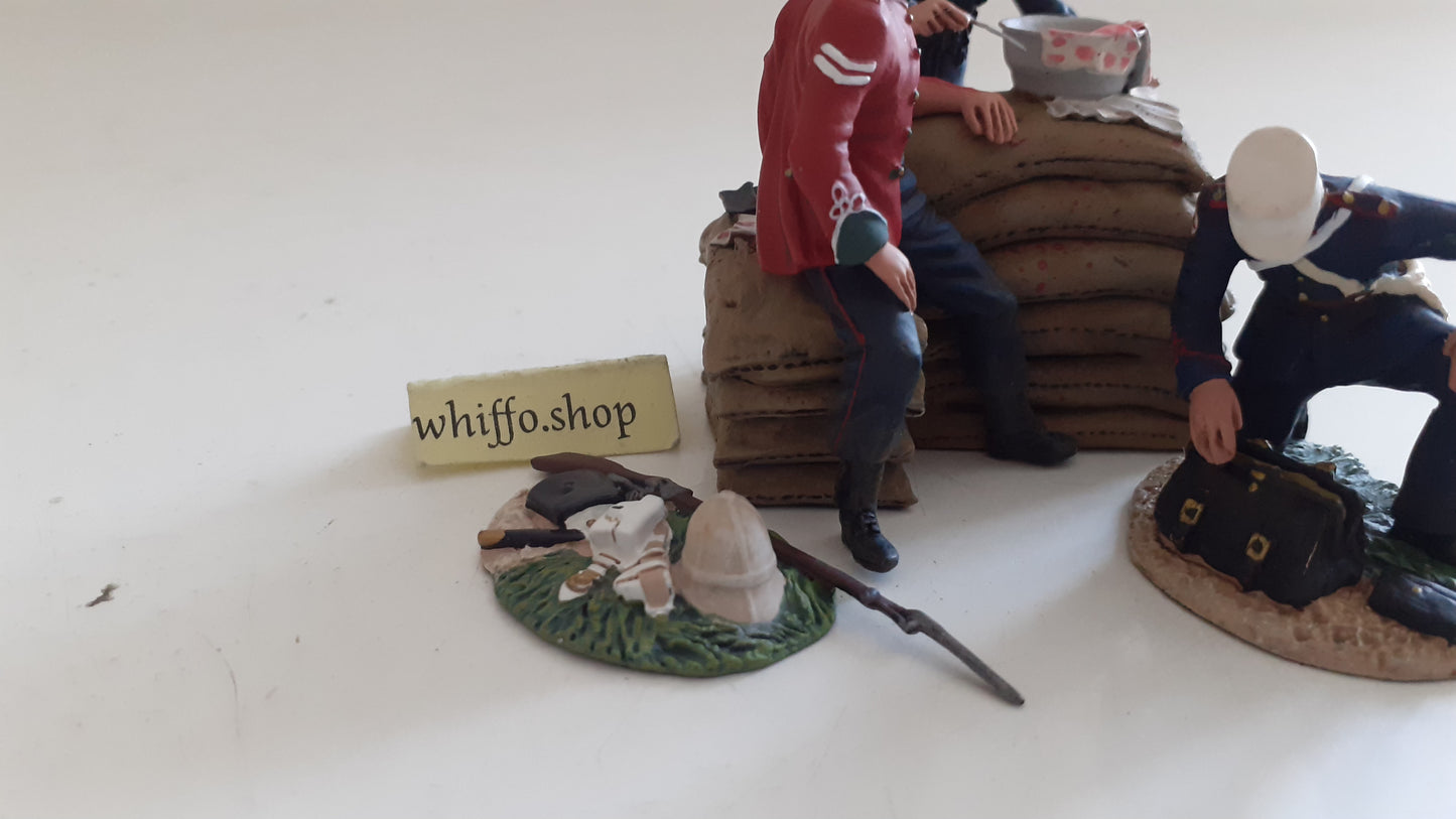 Britains 20042 24th foot ramc surgeon reynolds 1000 made Zulu War 2009 s876