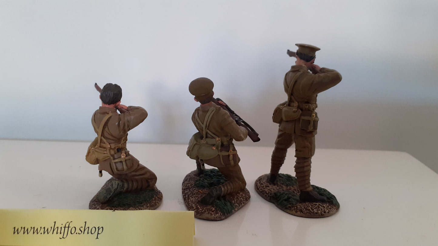 Britains ww1 17634 British infantry mons fusiliers 1914 metal boxed S2