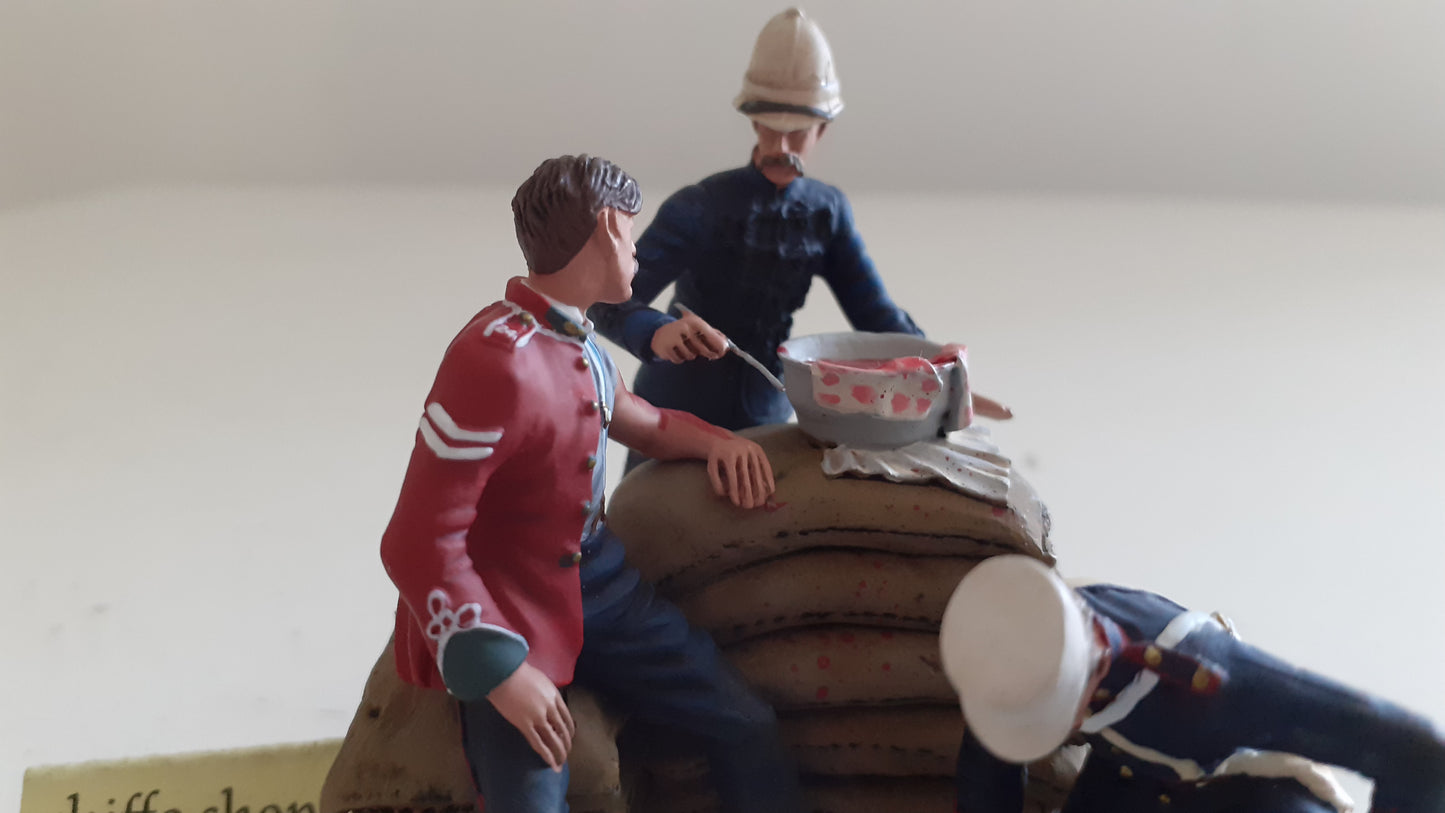 Britains 20042 24th foot ramc surgeon reynolds 1000 made Zulu War 2009 s876