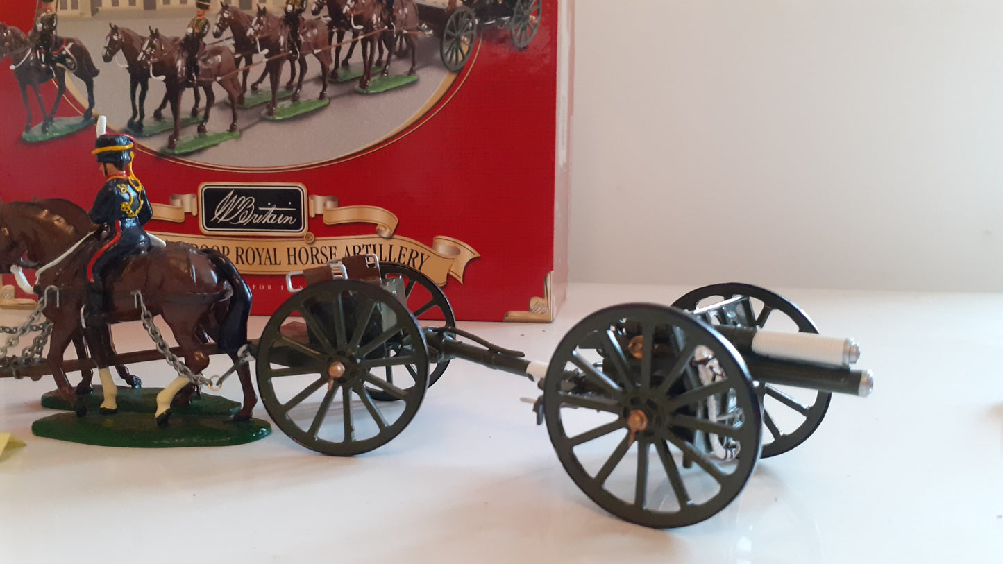 Britains 40188 Kings Troop Royal Horse Artillery 2001 1:32 metal wdb84