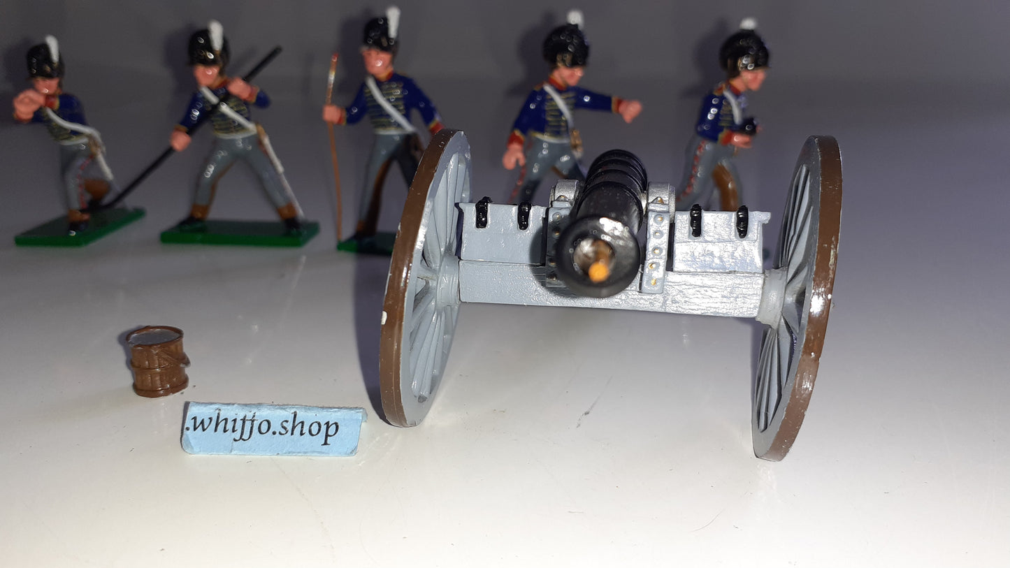 trophy miniatures 1991 Napoleonic Rha Rotal Horse Artillery Eq7 Eq59 1:32 s896