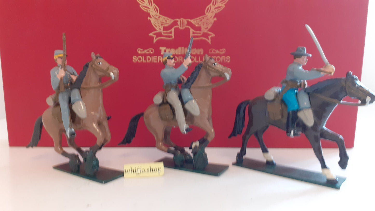 tradition 917 acw confederate cavalry 1995 made 1:32 metal S450