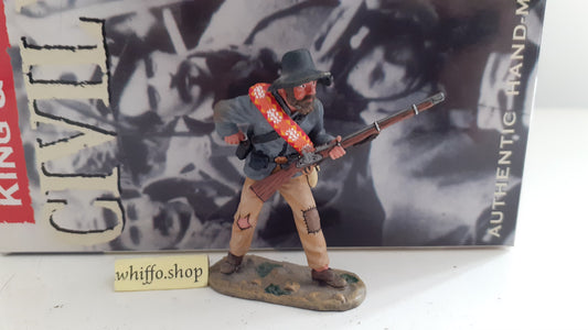 King and country cw23 cw023 acw confederate rebel loading 2010 boxed 1:30 wb15