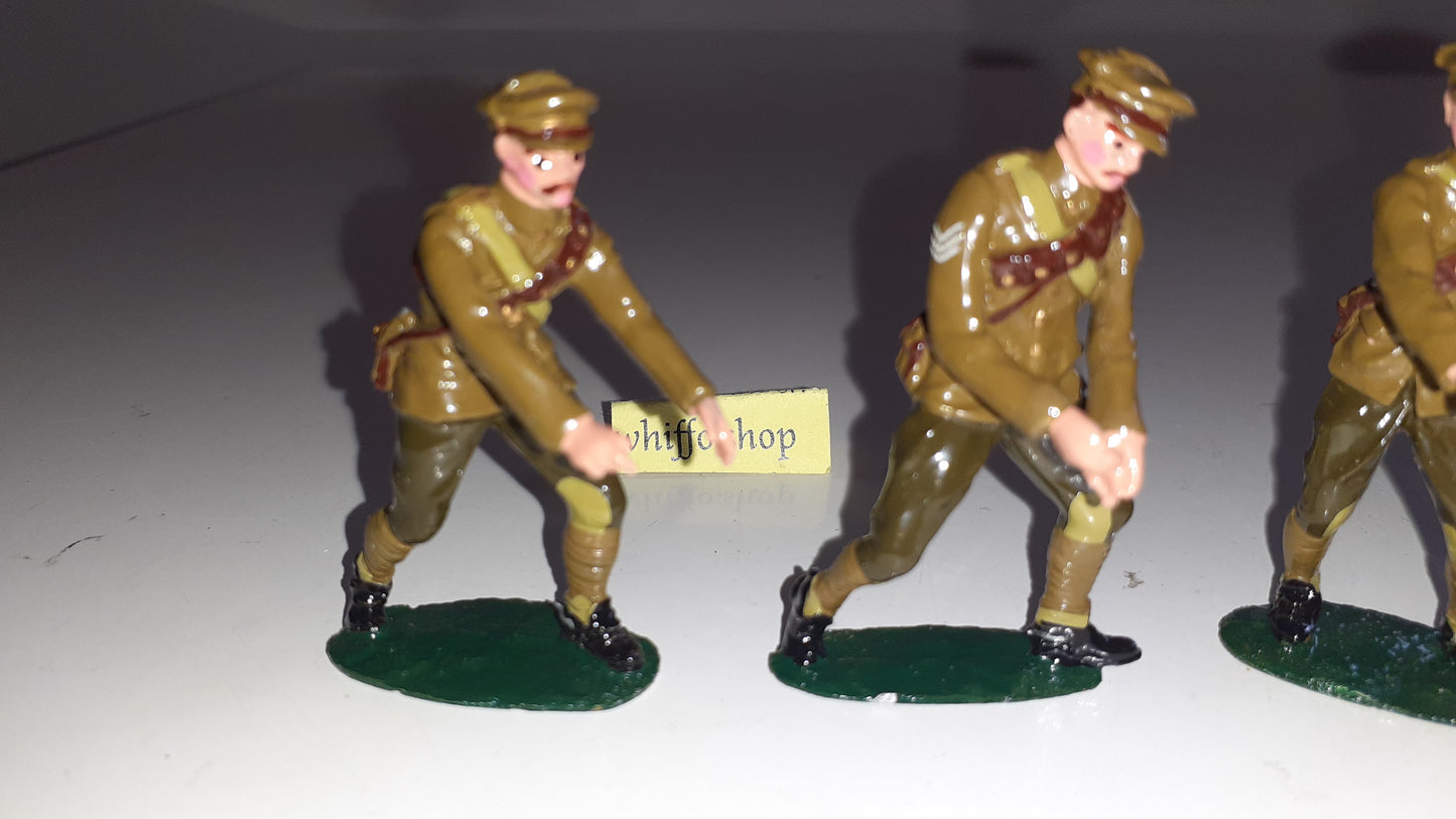 Britains 8912 Ww1 Artillery 4.5 Howitzer Limber Khaki 1993 s855
