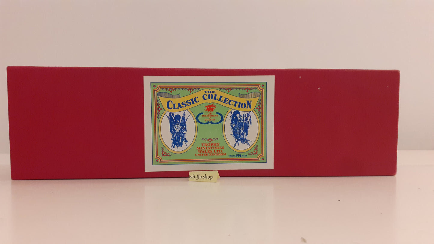 trophy miniatures 1991 waterloo napoleonic 93rd highlanders Crimean war box S854