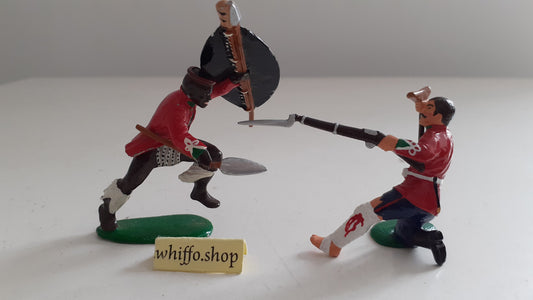 trophy miniatures 1991 Hz4a Zulu War 24th Foot Zulus 1:32 metal Dc9