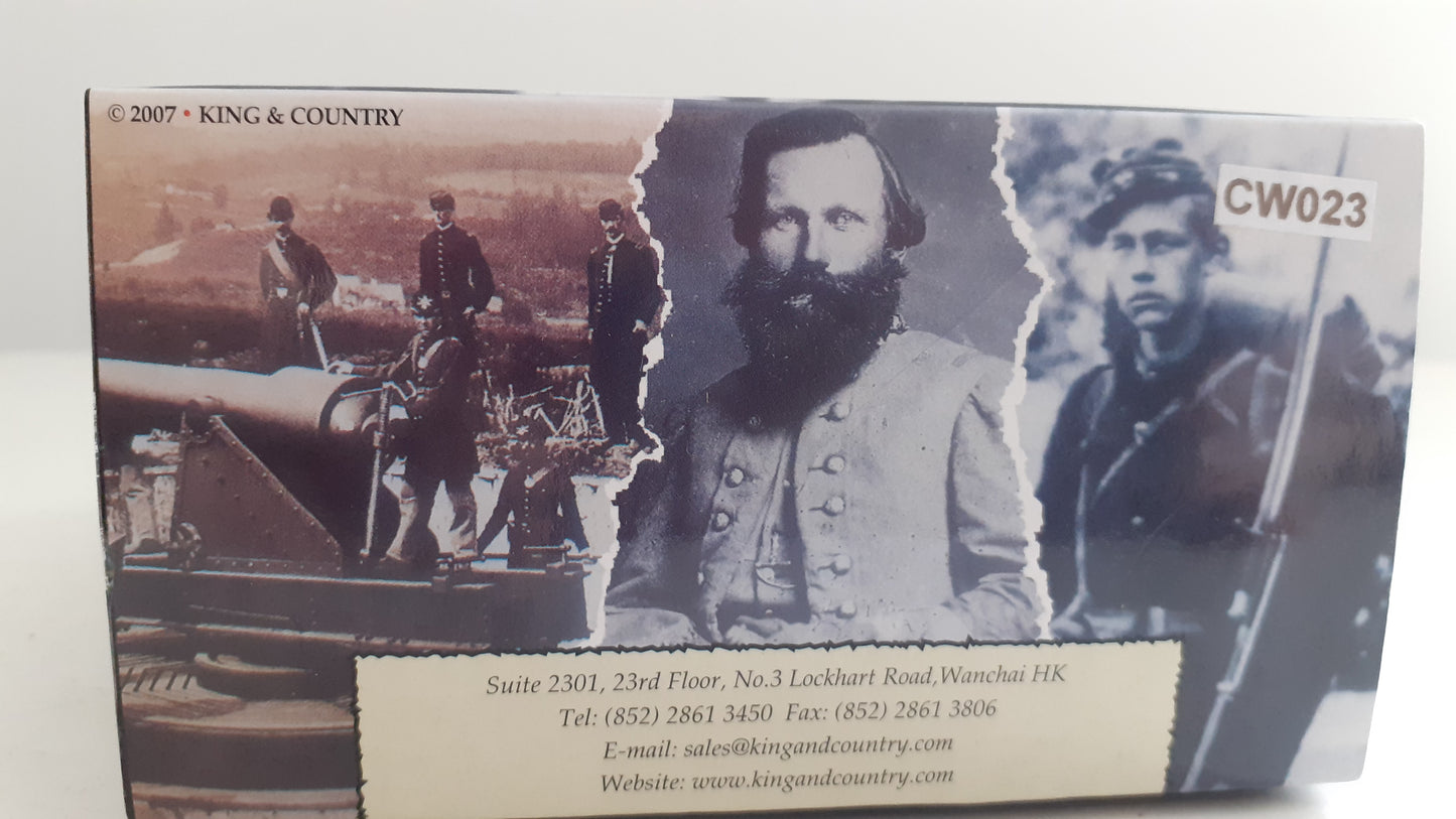 King and country cw23 cw023 acw confederate rebel loading 2010 boxed 1:30 wb15