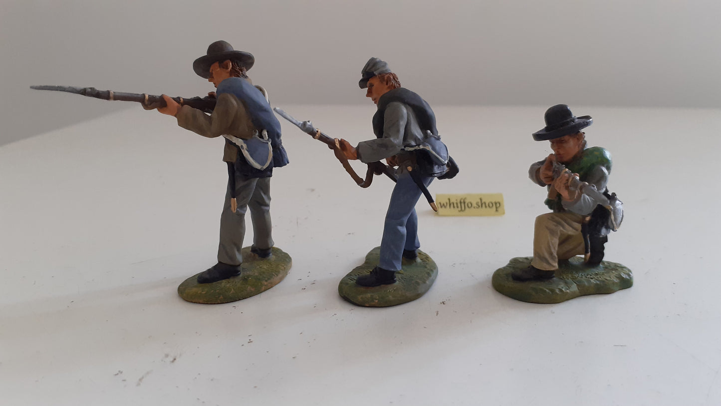 Britains 17529 2003 acw confederate infantry firingline :32  s512