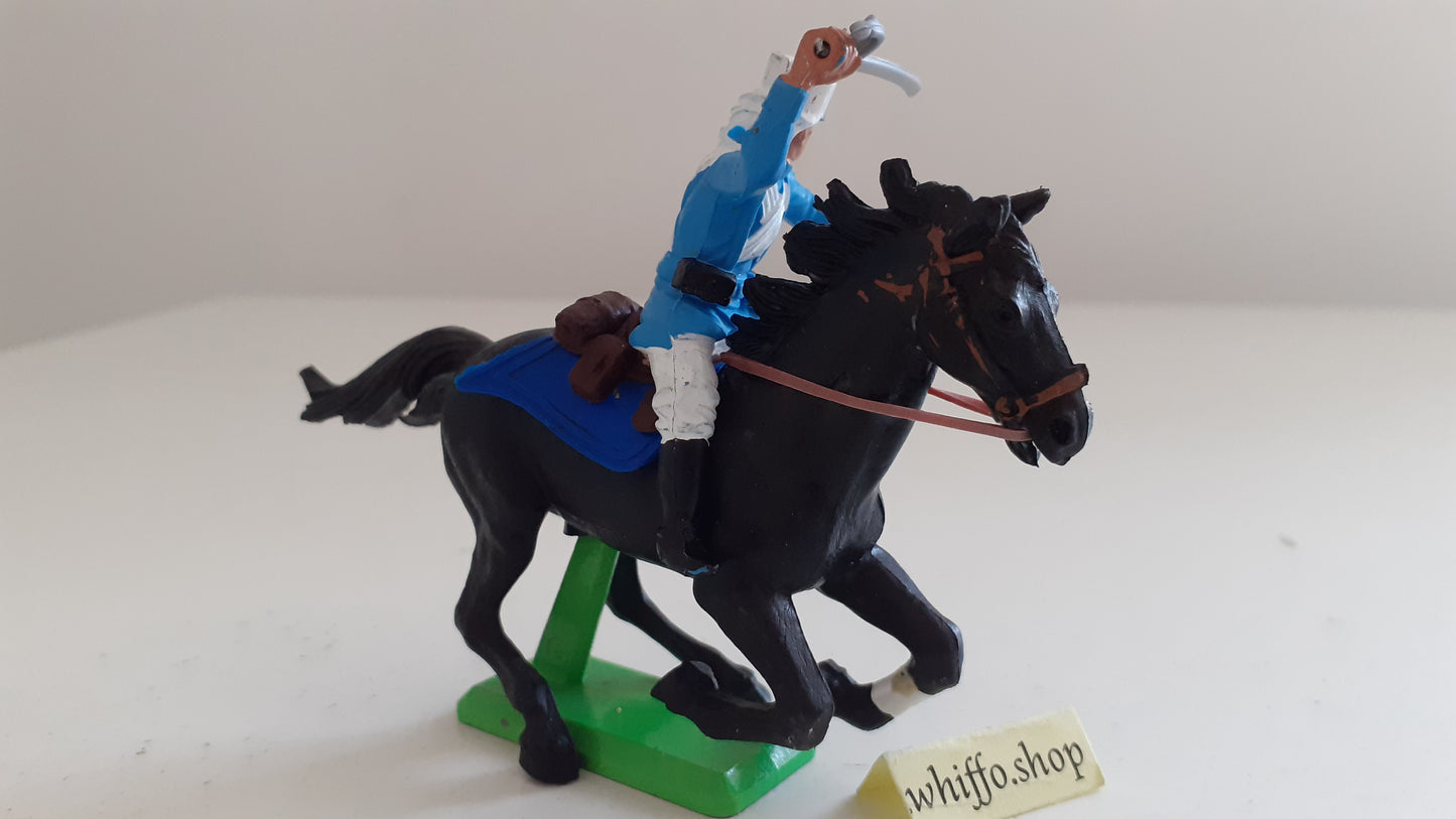 Britains deetail mounted french foreign legion ffl cavalry 1970s b231