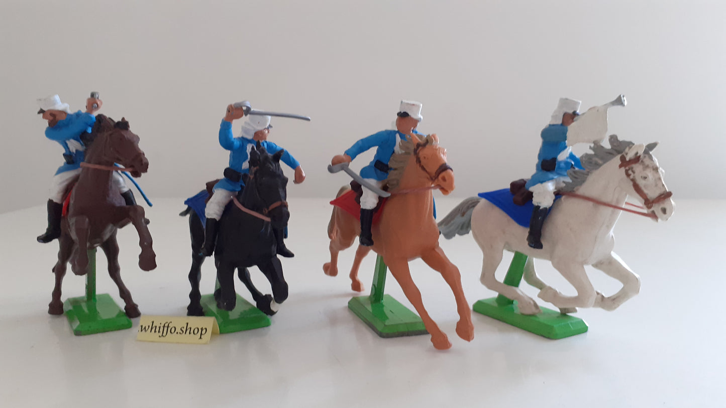 Britains deetail mounted french foreign legion ffl cavalry 1970s b231