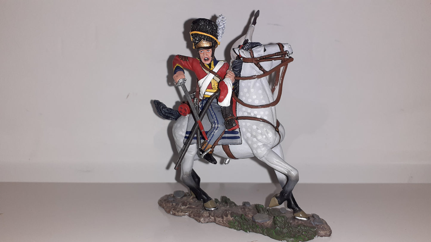 king and country Na087 Ewart Scots Greys Replica Flag 1:30 metal No box 2006