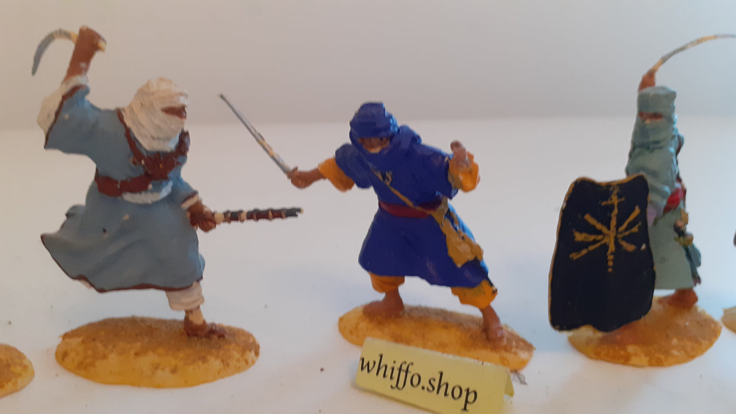 conte plastic Arabs Ffl Muslim Warriors  15 Figures 1:32 S820rb set 2