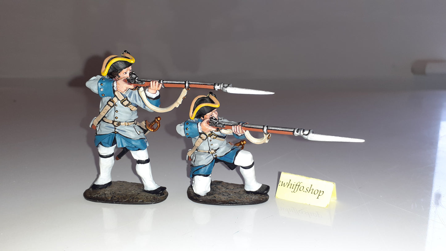 Jj John Jenkins Design Qfm-01 French Marines Battle Abraham 1759 Boxed 1:30 S1