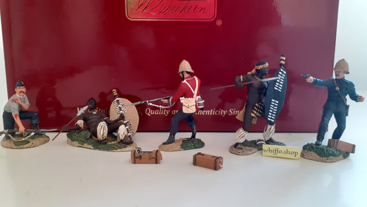britains 20024 zulu war closing stages isandlwana  600 made 2008 24th foot wb125