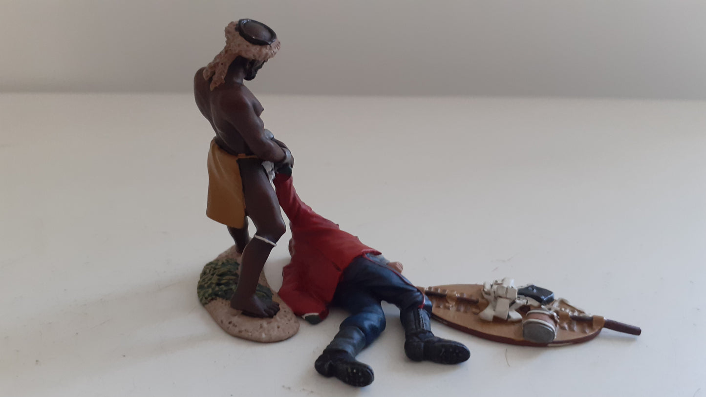 Britains 20173 2015 only 500 made zulu war victor spoils 24th ft 1:32 metal s150