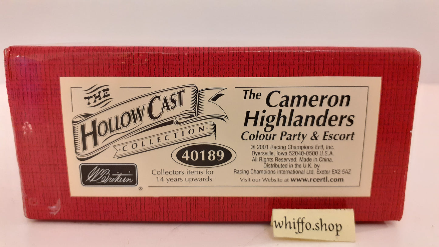 Britains 40189 Cameron Highlanders 2001 boxed 1:32 S423