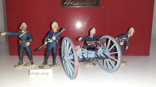 Britains 20086 Zulu war 24th foot 1:32 2011 7lb Gun Artillery Only 800 Made wb93